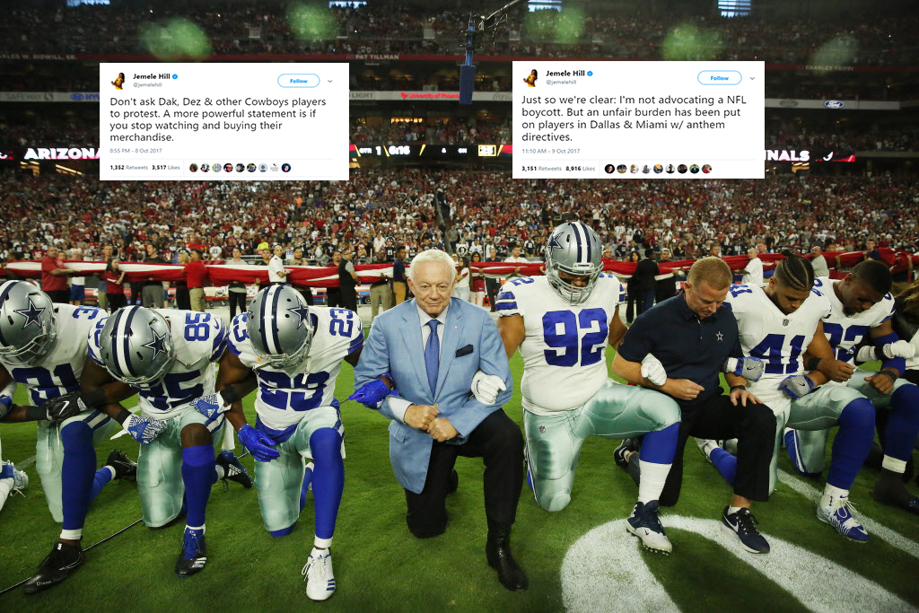 Jemele Hill Suspended by ESPN After Response to Jerry Jones - The