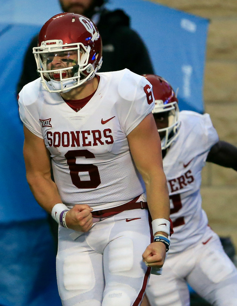 Baker Mayfield did so much trolling during Oklahoma-Georgia: Hot