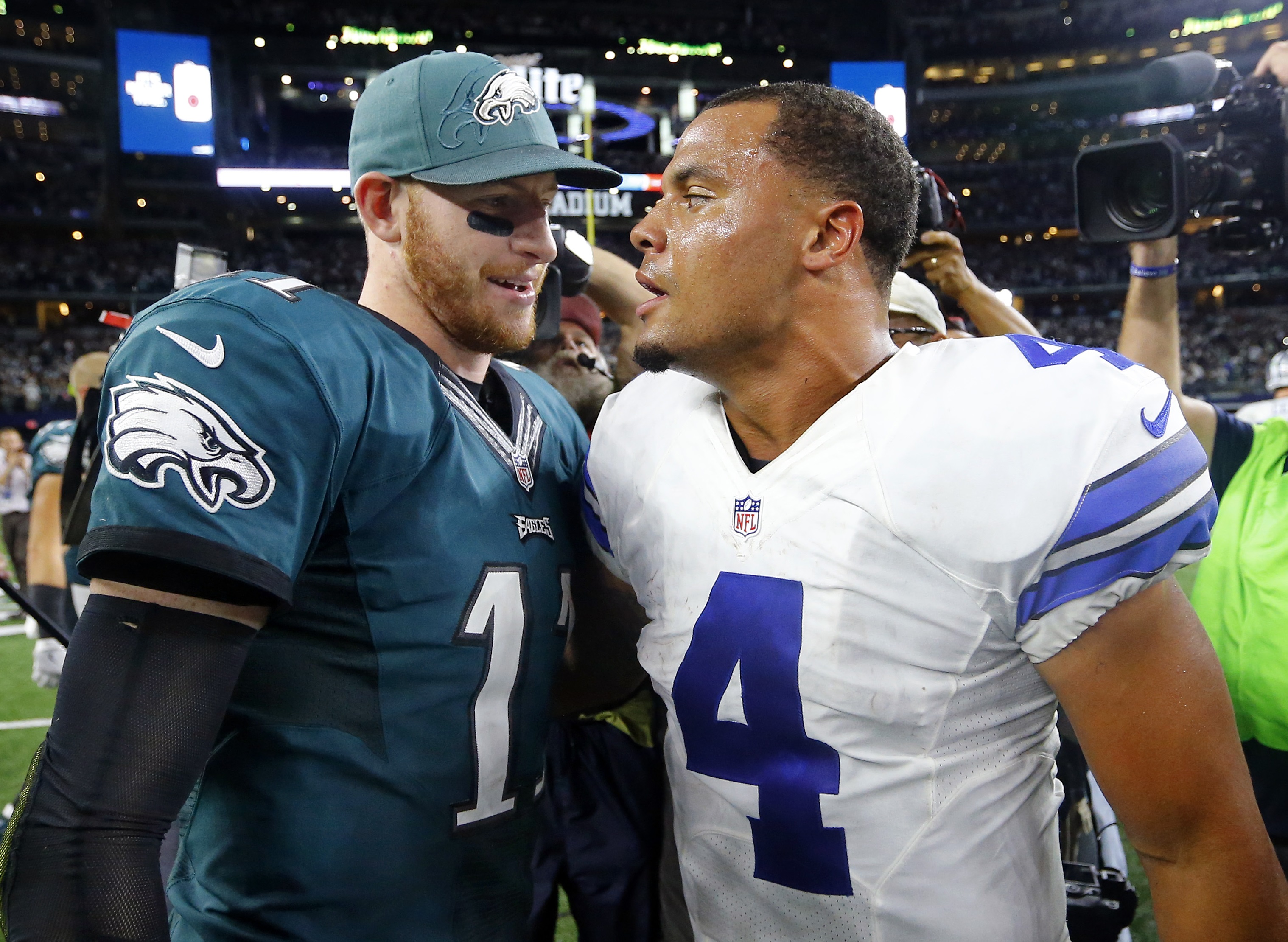 Whatever Happened to the Budding Rivalry Between Dak Prescott and Carson  Wentz?, News, Scores, Highlights, Stats, and Rumors