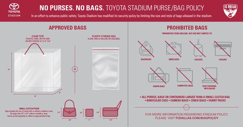 New NFL bag requirements cause few delays for fans entering Lucas