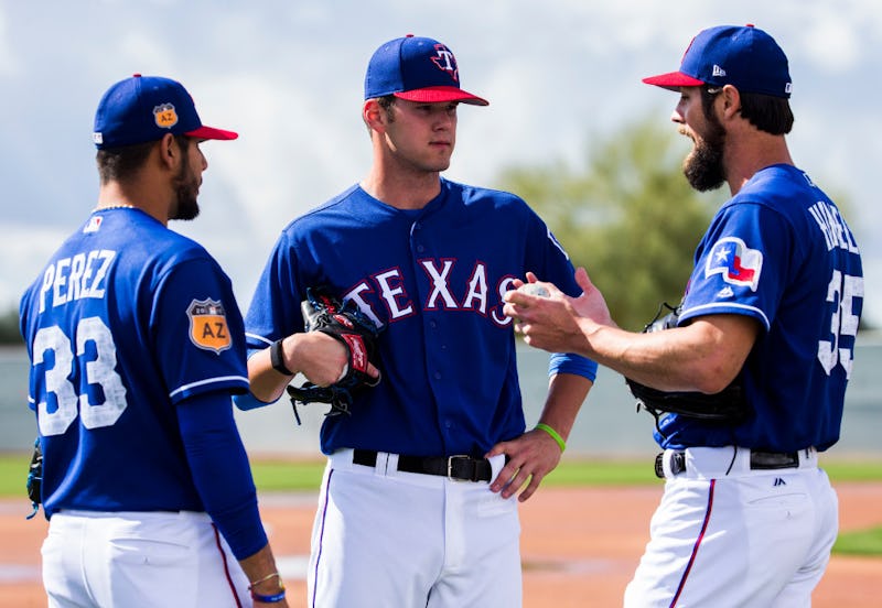 Texas Rangers: Rangers top pitching prospect Cole Ragans leaves game ...