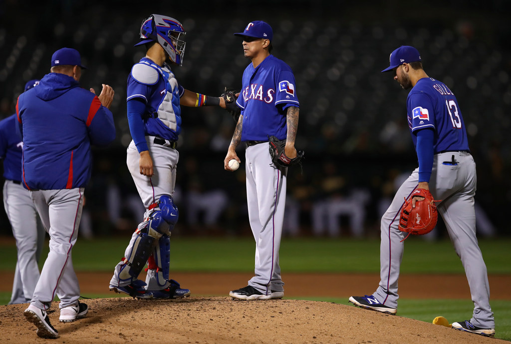 Despite tension, Rangers' creative pitching plan works to perfection in a  Game 1 win - The Athletic