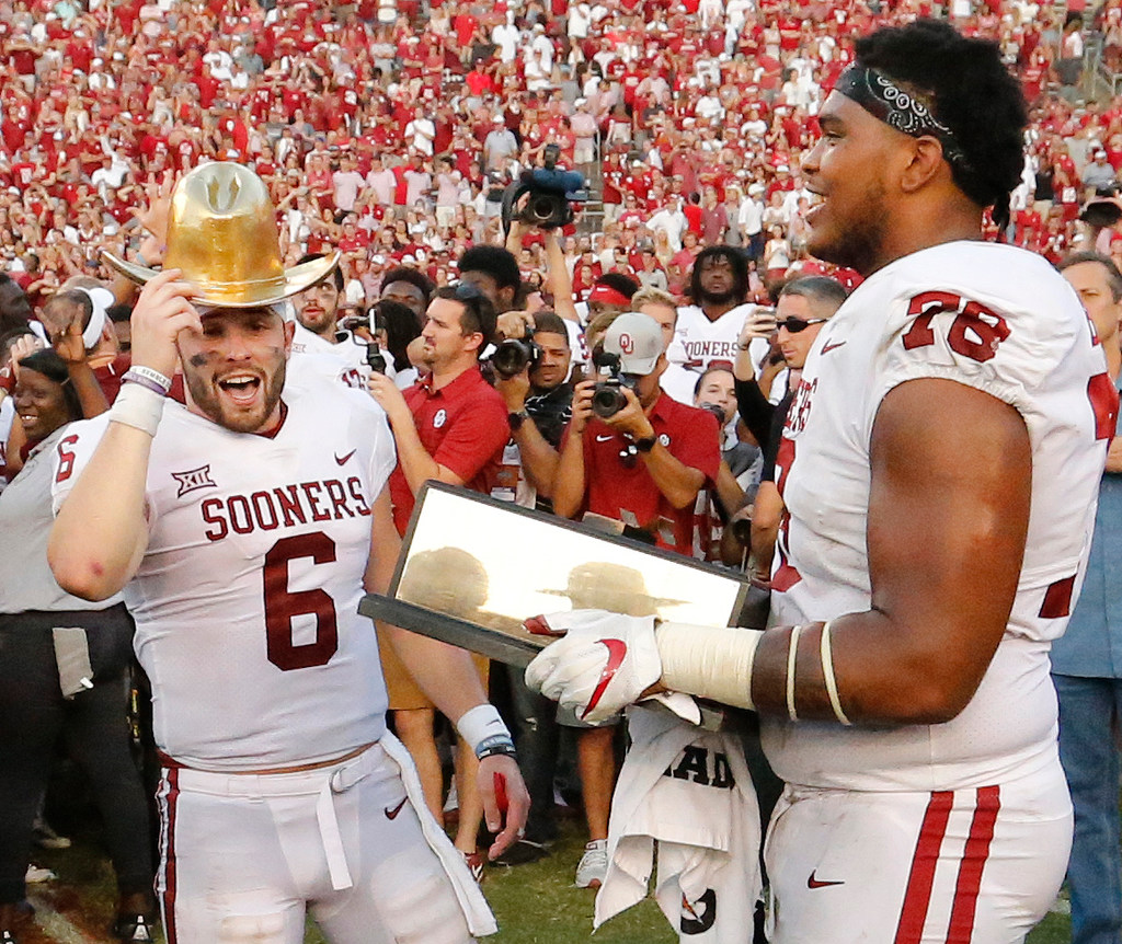 Baker Mayfield joins elite group of Heisman Trophy QBs, goes No. 1