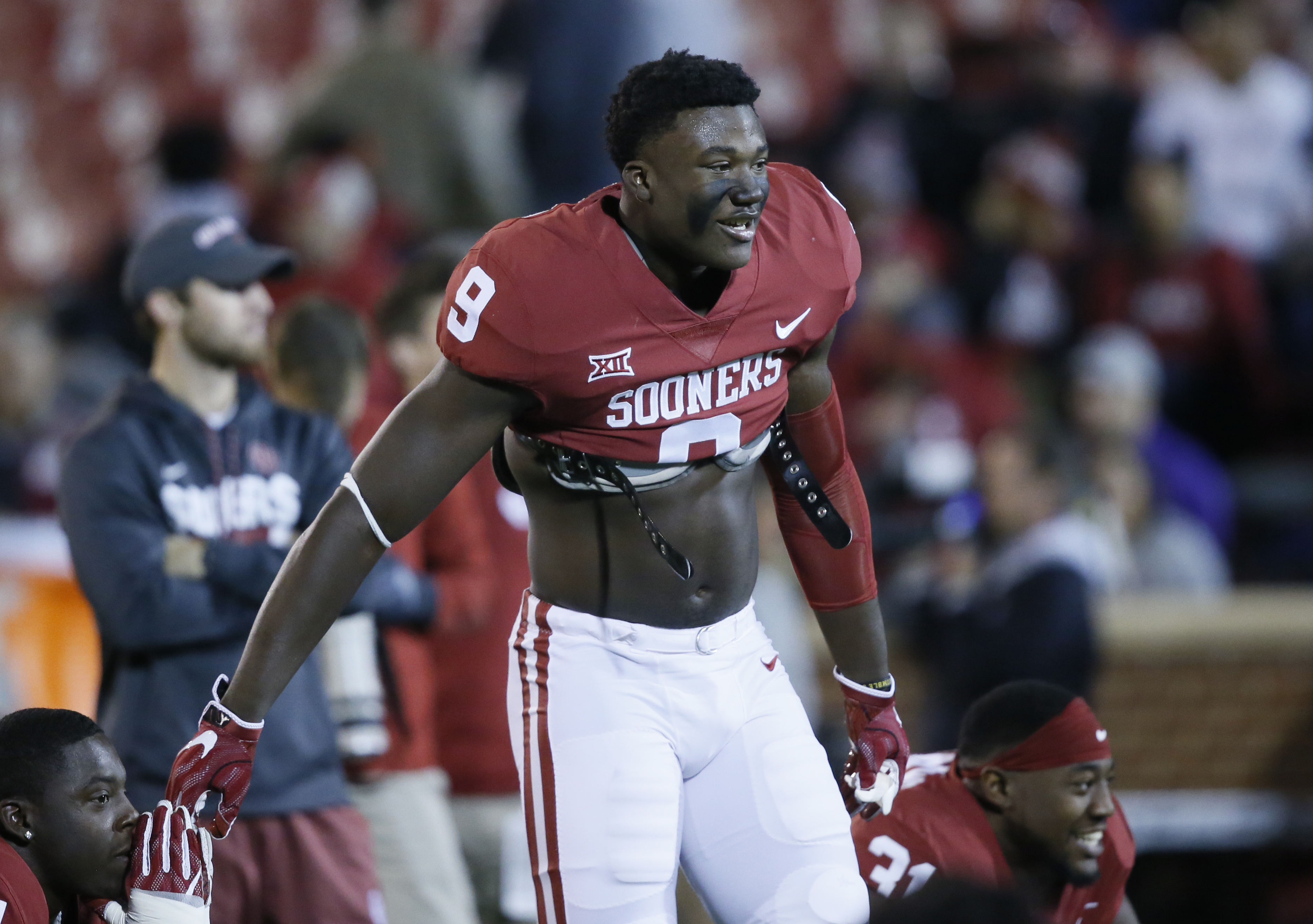 PFF College on X: Kenneth Murray Jr. returns to Oklahoma as the leader in  defensive stops among Big 12 linebackers with 51 total.   / X