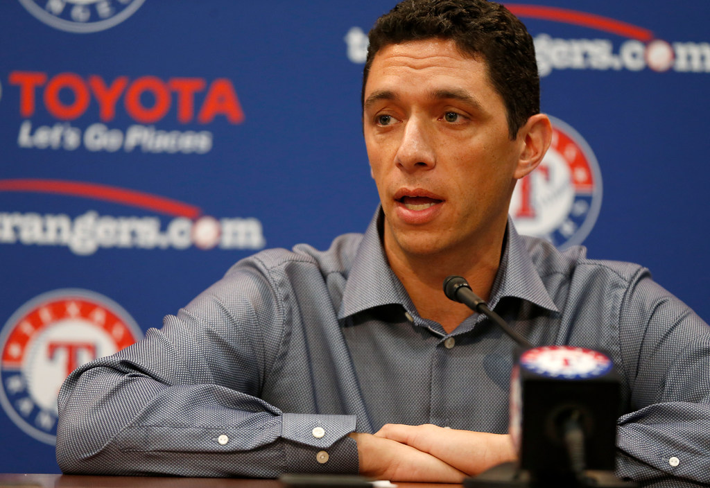 Texas Rangers GM Jon Daniels recalls the time he lost a bet with Elvis  Andrus, dyed his hair blond