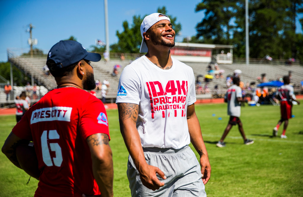 Explore a side of Cowboys QB Dak Prescott you haven't seen before