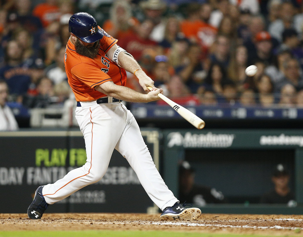 Astros prepared to use Evan Gattis as primary designated hitter in