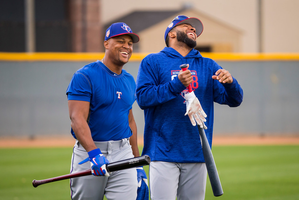 Texas Rangers - Best buds, Elvis Andrus & Emily Jones, are