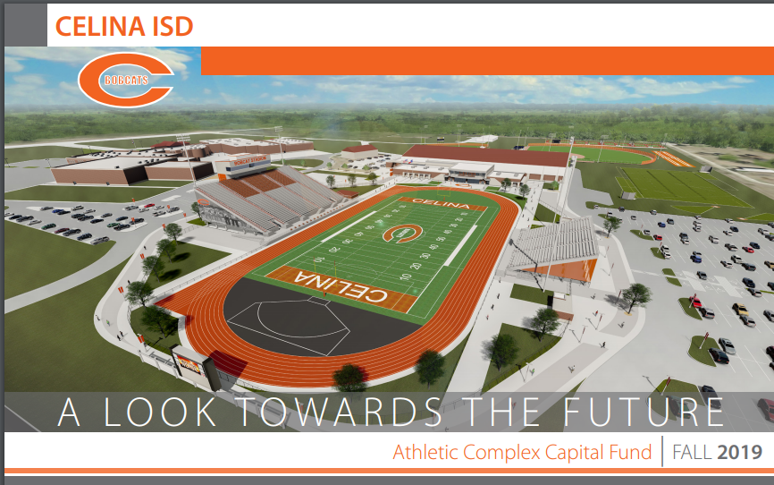 Celina ISD reveals plans for a 24.5 million high school athletic complex in 2019 SportsDay