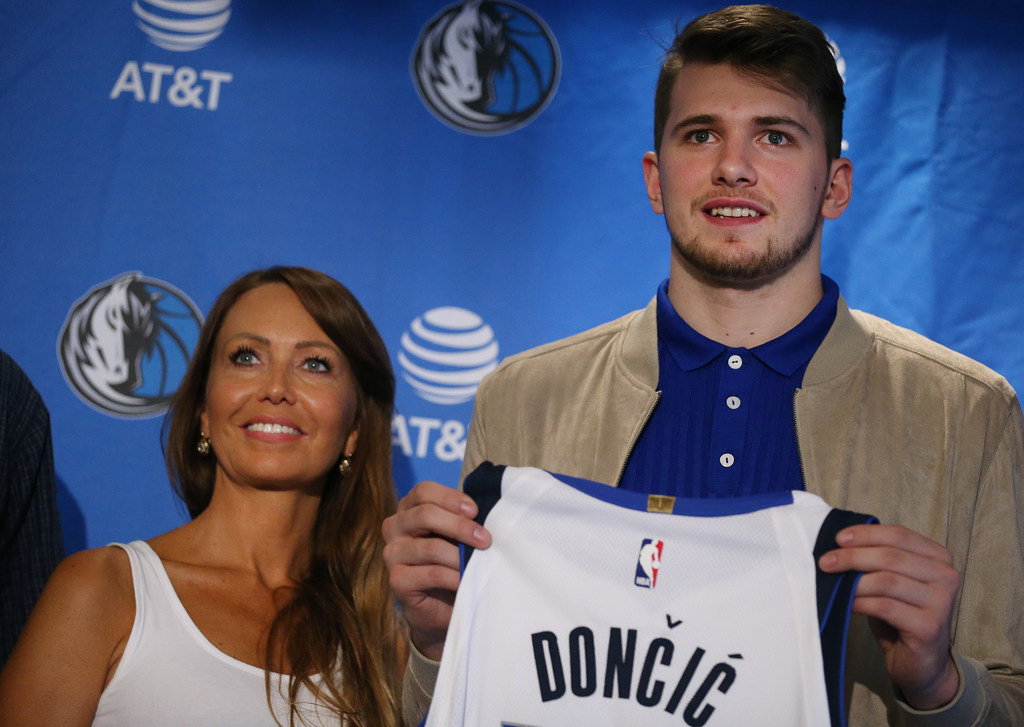 After being part of the draft's biggest splash, Luka Doncic, Trae Young now  linked forever