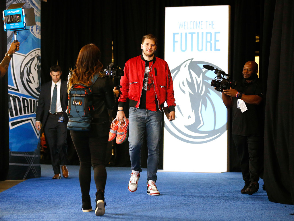 Luka Doncic's Incredible Pre-Game Outfit Is Going Viral