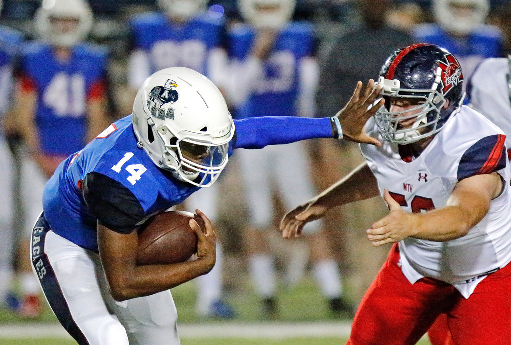 Allen hasn't lost to a team twice in almost a decade. Here's how the Eagles  can extend that streak vs. The Woodlands.