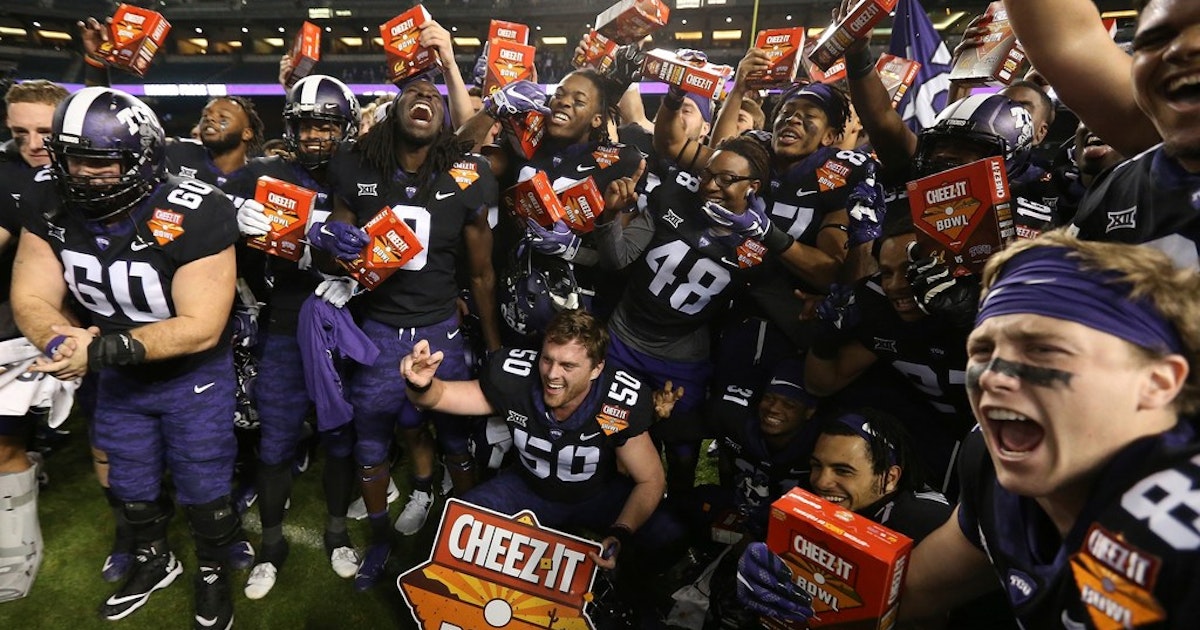 college sports national reaction to tcu s cheez it bowl victory a
