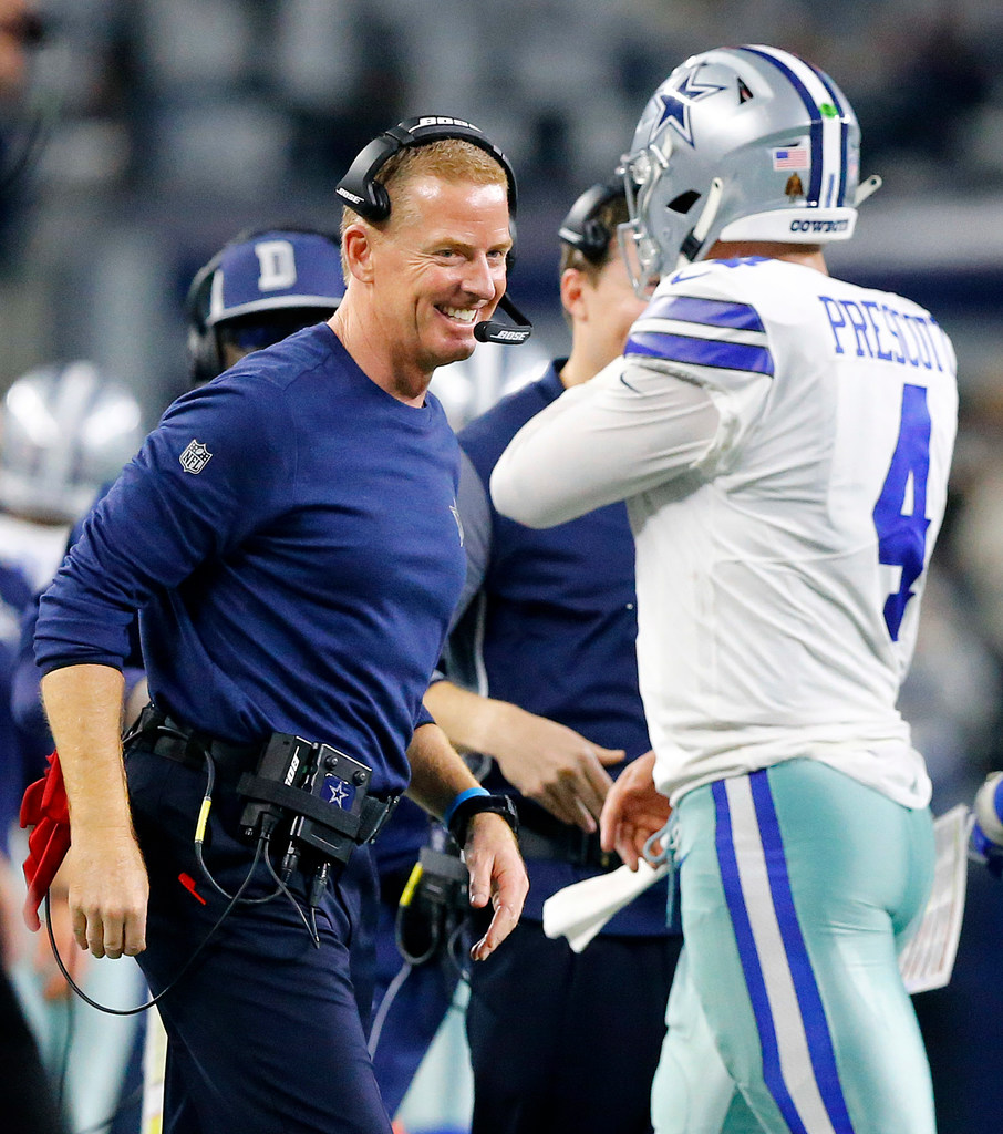 A Round Of Applause For The Clapper Jason Garrett Earns His Keep In Cowboys Win Over Seahawks