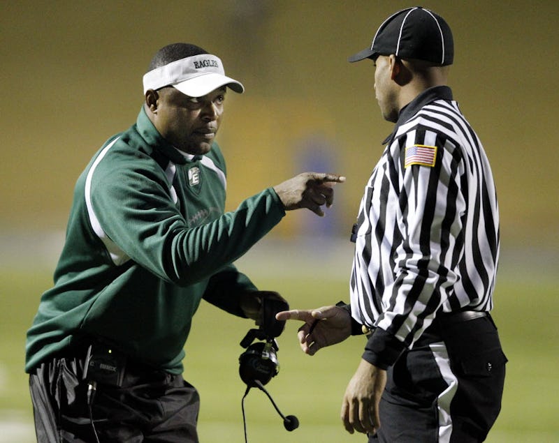Claude Mathis returns as DeSoto's head football coach, four years after
