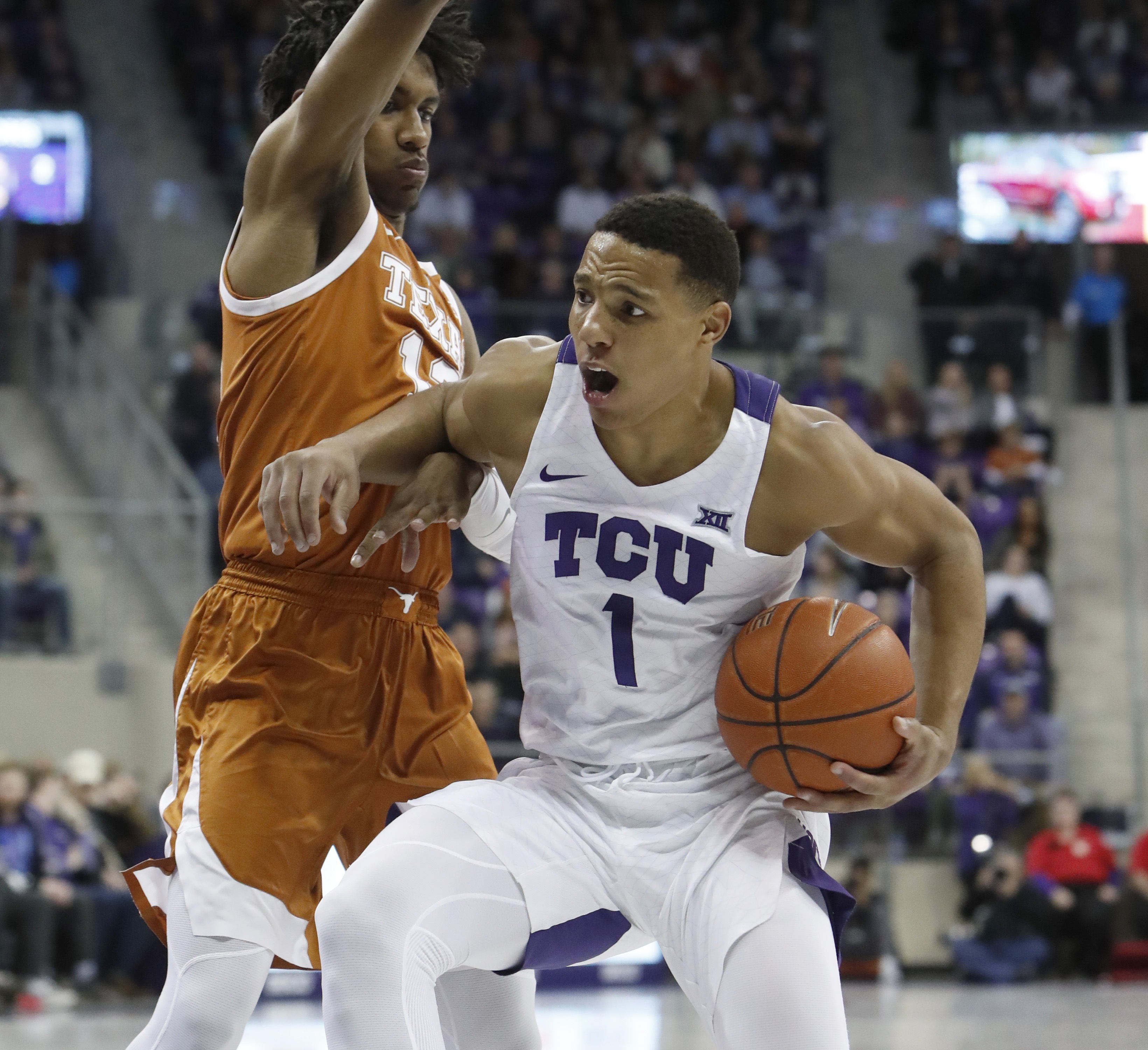 Strong finish from Desmond Bane, TCU hands Longhorns fourth tough loss in  last five games