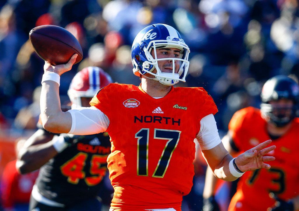 Daniel Jones Was Named Senior Bowl MVP, So Naturally Drew Lock