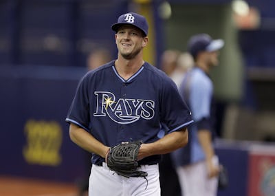 'It was not fun': How Drew Smyly's long road back from Tommy John surgery puts him in same boat as much of Rangers' pitching rotation 1548617035-Angels-Rays-Baseball