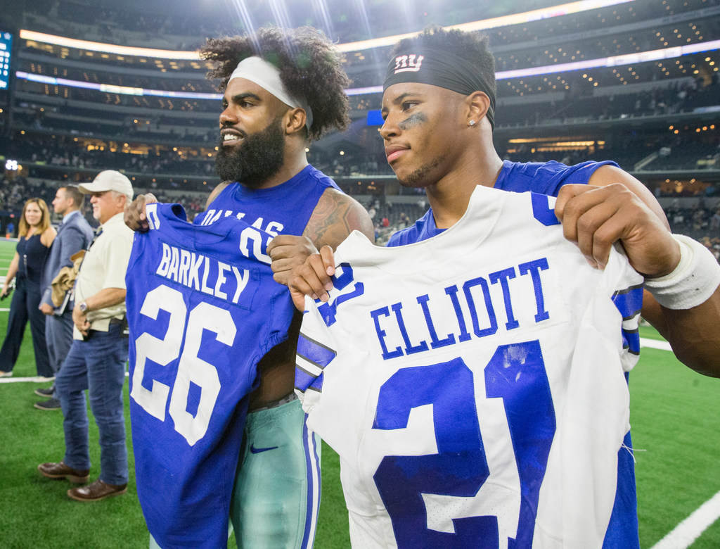 Ezekiel Elliott scoffs at jersey rule - ABC7 New York