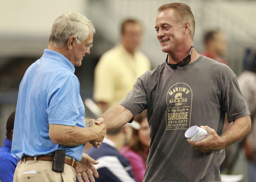 DARYL JOHNSTON DALLAS COWBOYS MOOSE ACTION