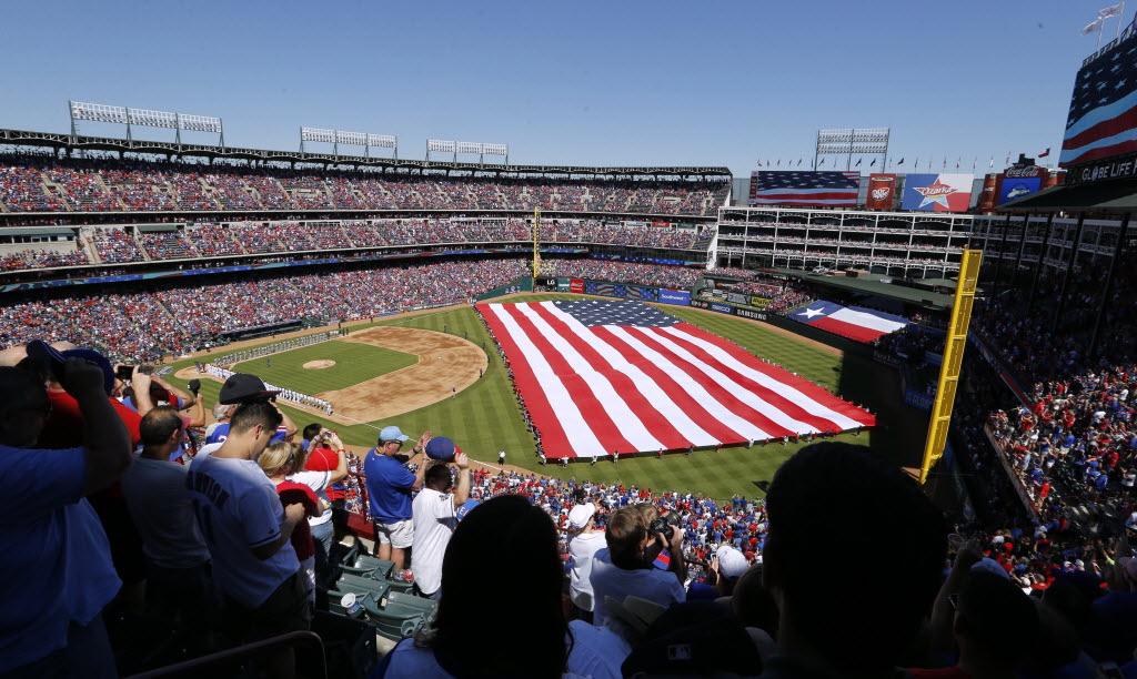 rangers opening day