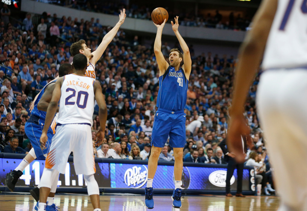 3 things from Dirk Nowitzki's final home game as Dallas beat Phoenix,  120-109 - Mavs Moneyball