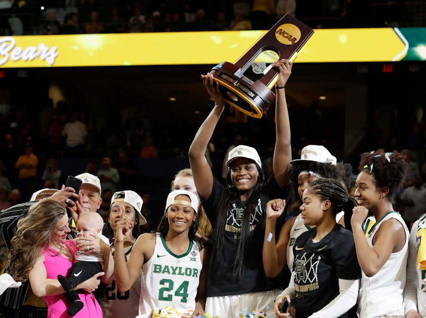 College Sports: NCAA women's basketball champion Baylor ...