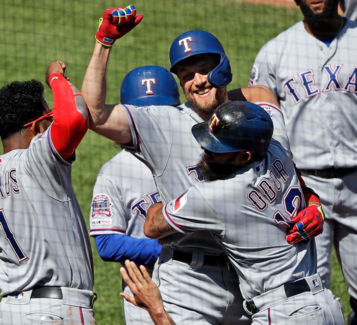 Texas Rangers: Rangers rally late to beat Pirates behind pinch-hit ...