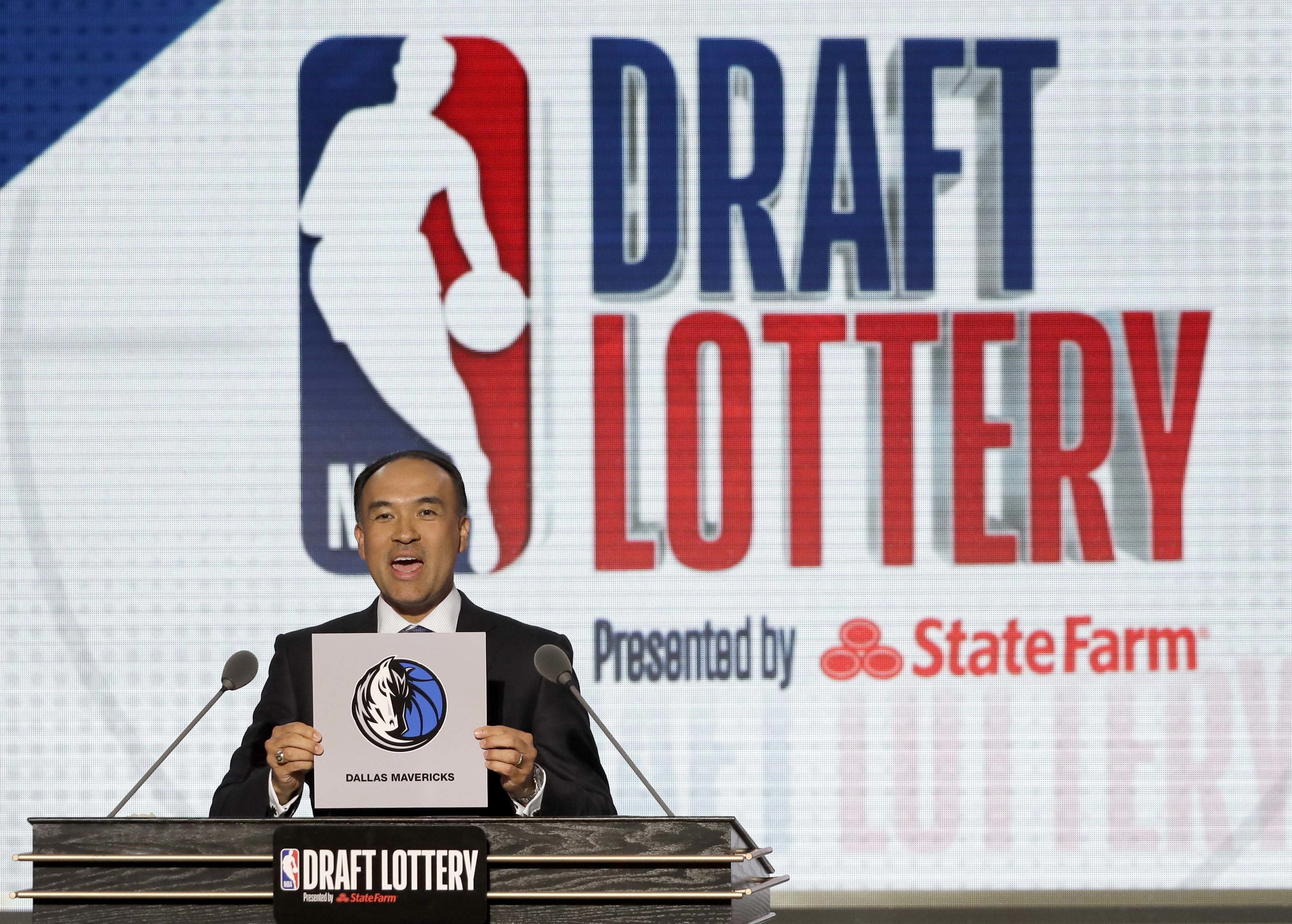 NBA draft lottery results: Dallas Mavericks keep their pick, miss