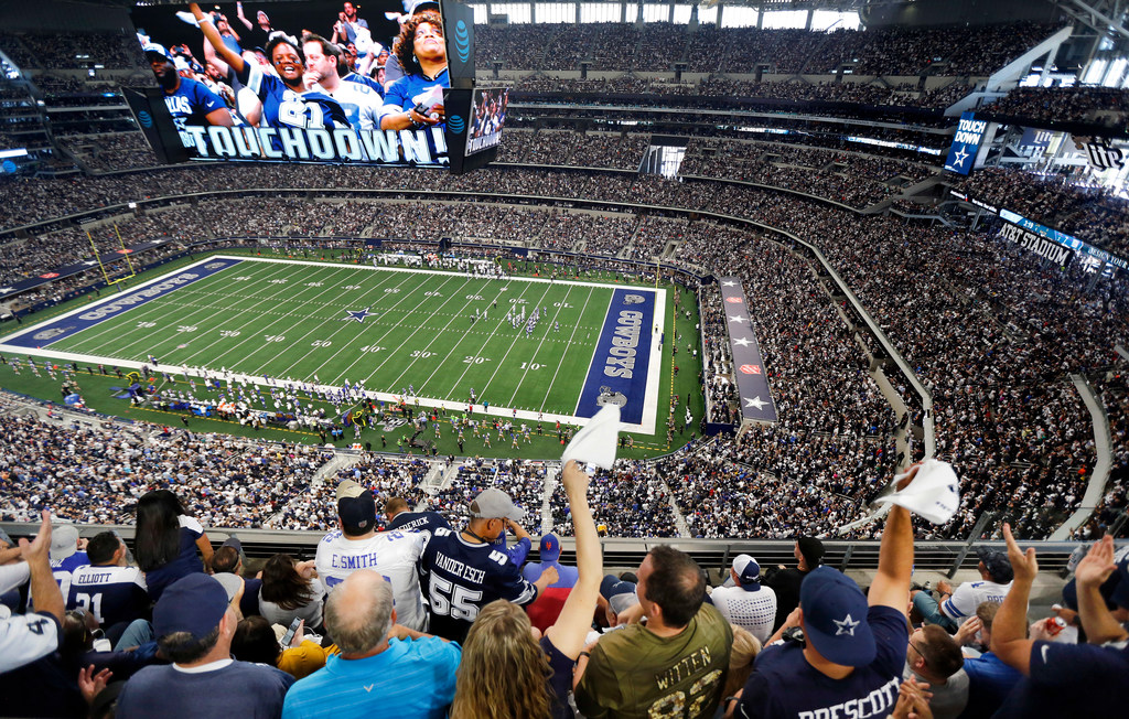 White out in play at AT&T Stadium for Cowboys playoff game, need gear?