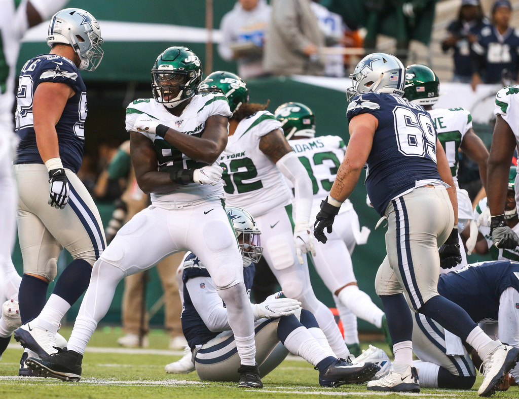 Cowboys look to bolster defense with ex-Jet Tarell Basham