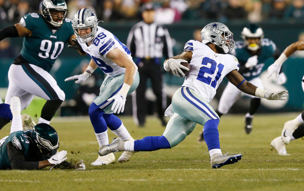 Ezekiel Elliott thinks he's on track to play against Eagles