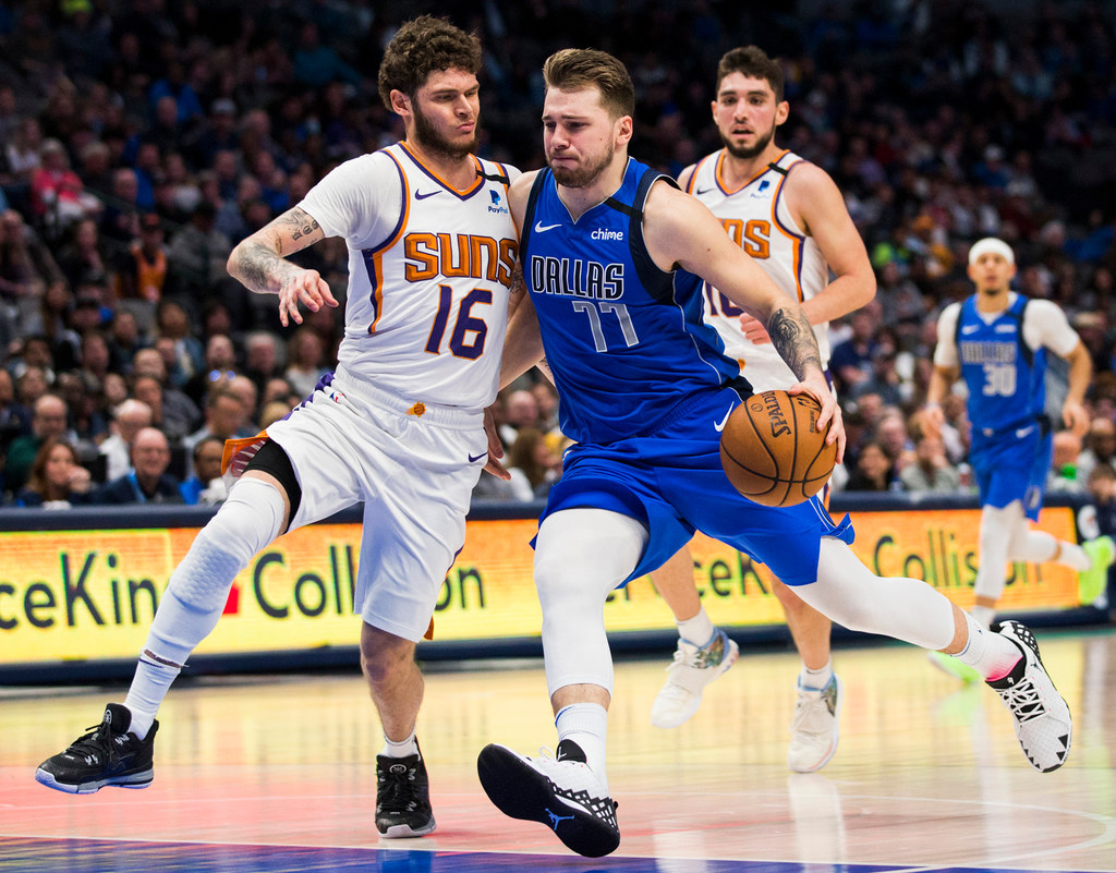 Luka Doncic (ankle) participates fully in practice, listed as questionable  for Mavs-Spurs