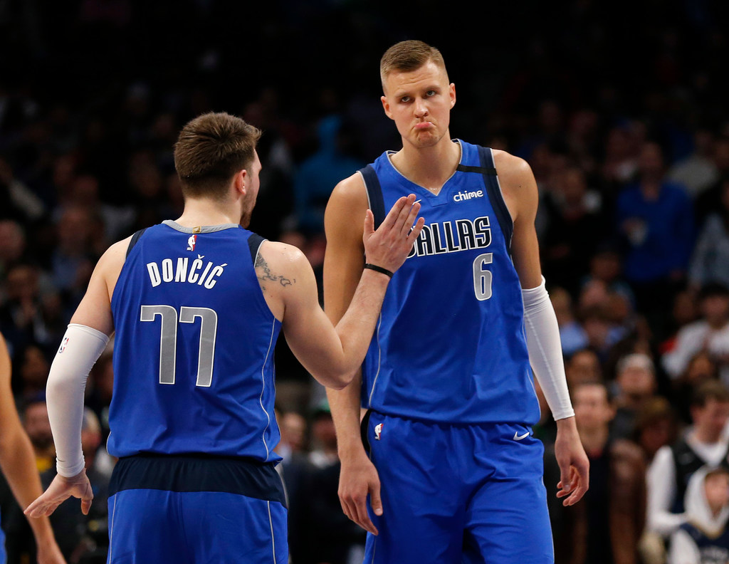 NBA_ Jersey Dallas''Mavericks''Men Luka Doncic Kristaps Porzingis